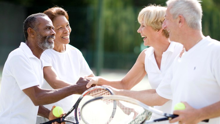 Tennis courts