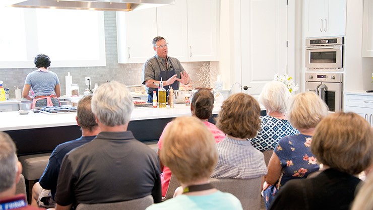 Demonstration kitchen