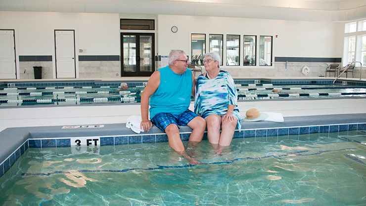 Indoor jacuzzi